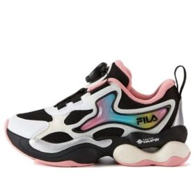 Baskets décontractées « Blanc Noir Rose »