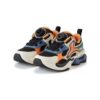 Baskets décontractées « Blanc Orange Bleu »