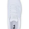 Baskets de basket-ball blanches