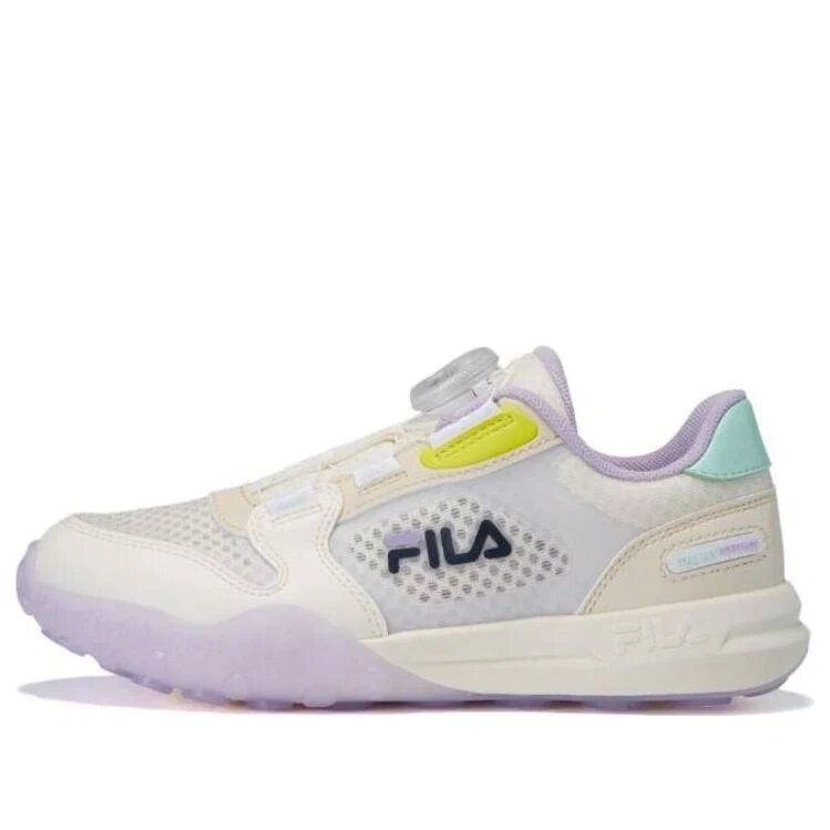 Baskets de course Athletics « Blanc Lilas »