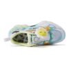 Baskets de course tendance « Blanc Bleu Jaune »