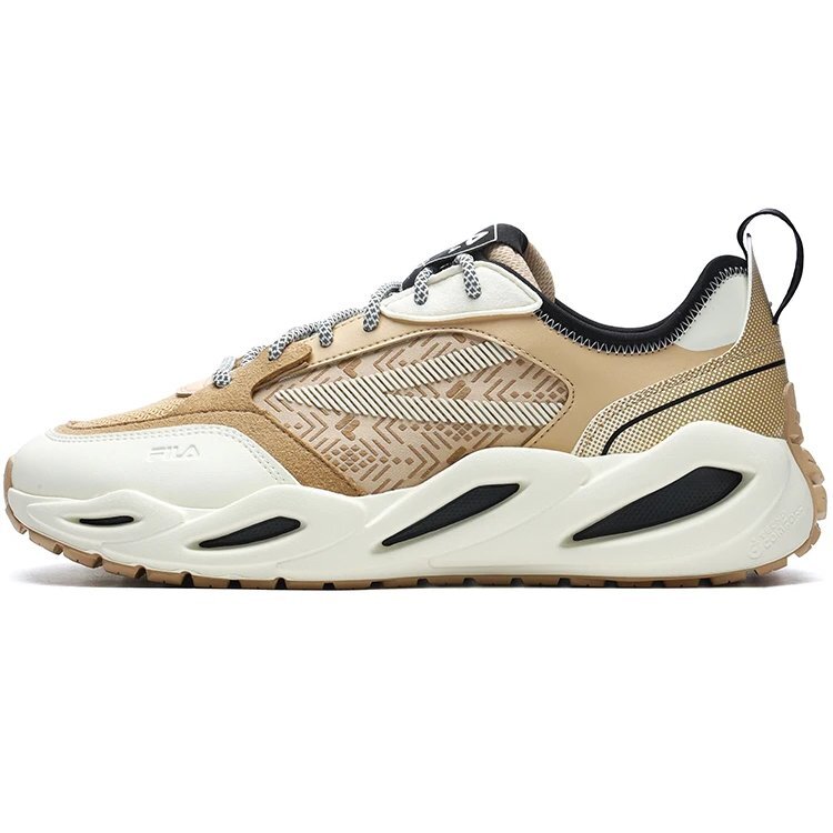 Baskets de sport « Beige Blanc »