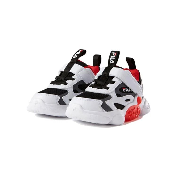 Baskets de sport « Blanc Noir Orange »