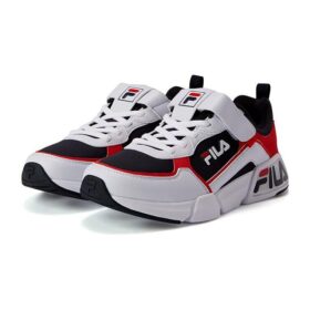 Baskets de sport « Blanc Noir Rouge »