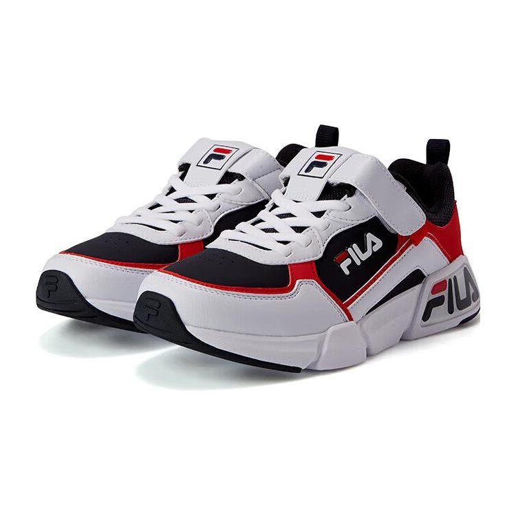 Baskets de sport « Blanc Noir Rouge »