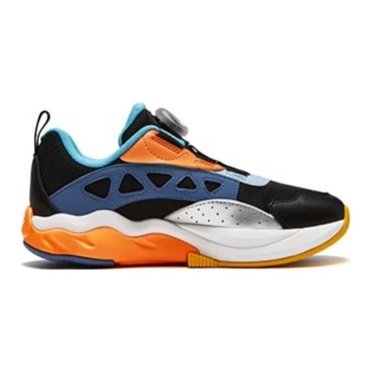 Baskets de sport « Noir Bleu Orange »