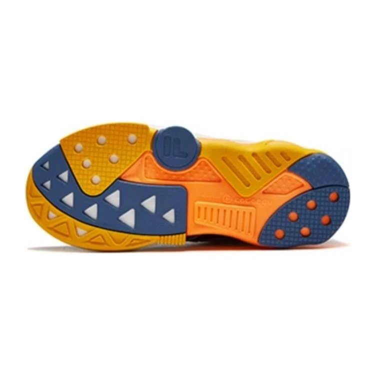 Baskets de sport « Noir Bleu Orange »