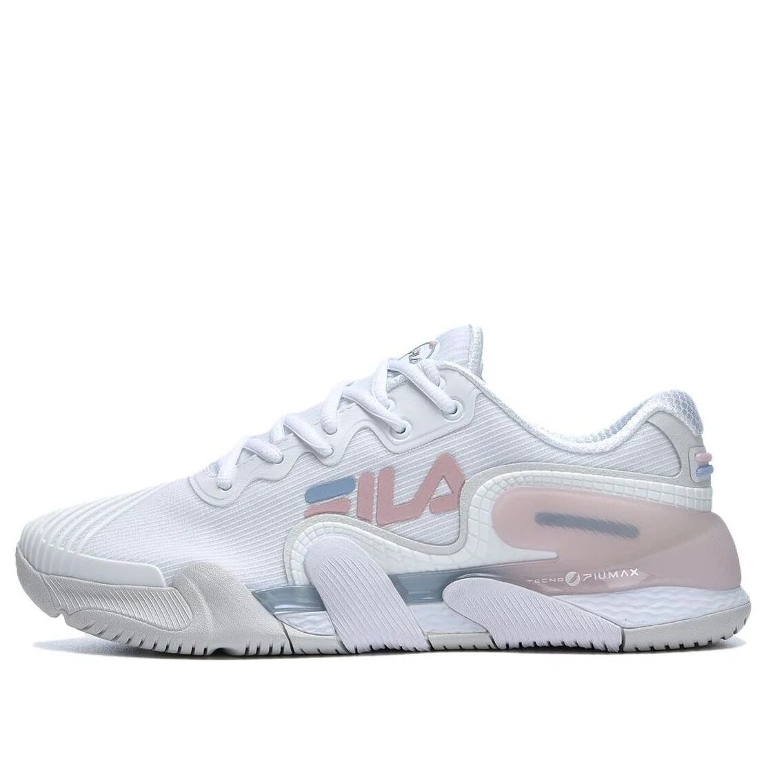 Baskets de sport POTENZA « Blanc Rose Bleu »
