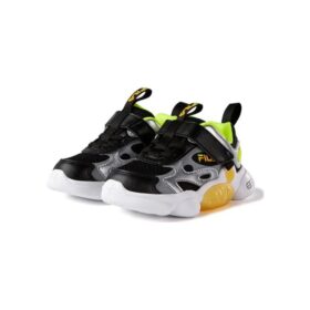 Baskets de sport « Silver Black Green »