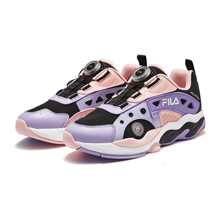 Baskets de sport « Violet Noir Rose »