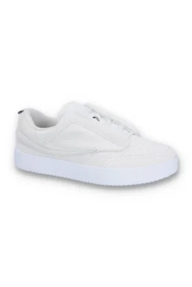 Baskets de tennis Festa 77 Heritage en daim blanc