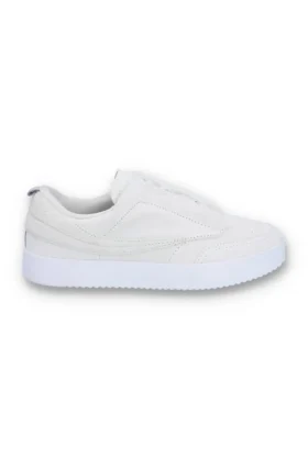 Baskets de tennis Festa 77 Heritage en daim blanc