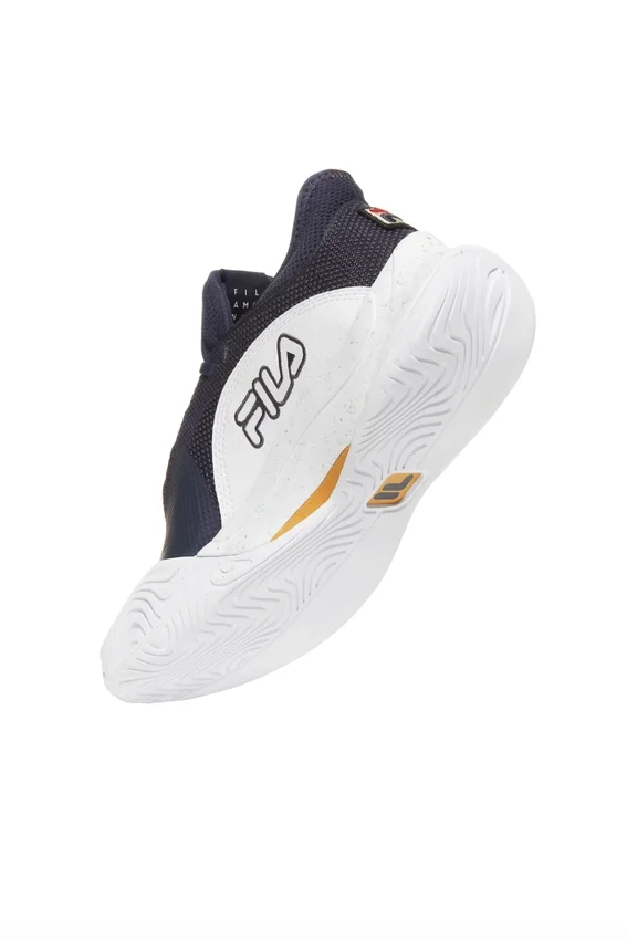 Baskets de tennis Fila Mondo Forza pour femme, couleur bleu marine