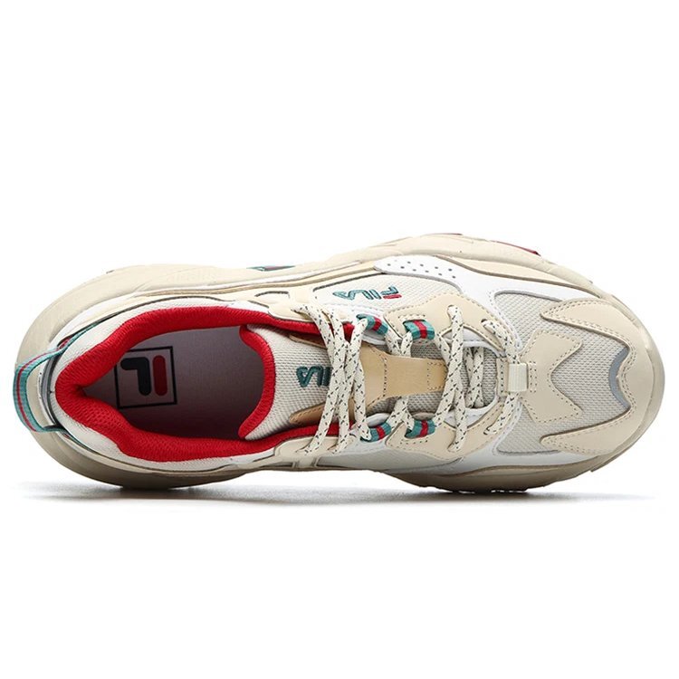 Baskets Disruptor 2 « Beige Blanc Rouge »