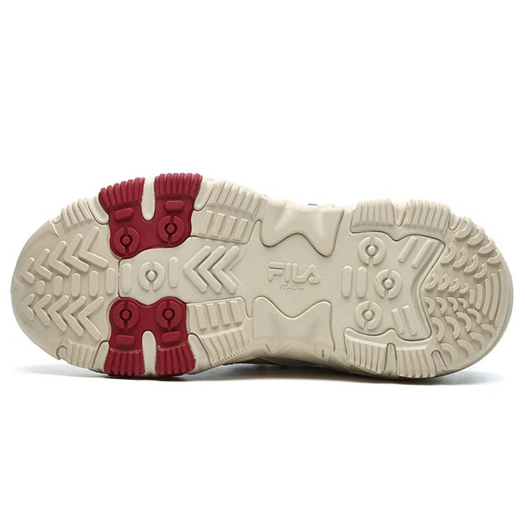 Baskets Disruptor 2 « Beige Blanc Rouge »