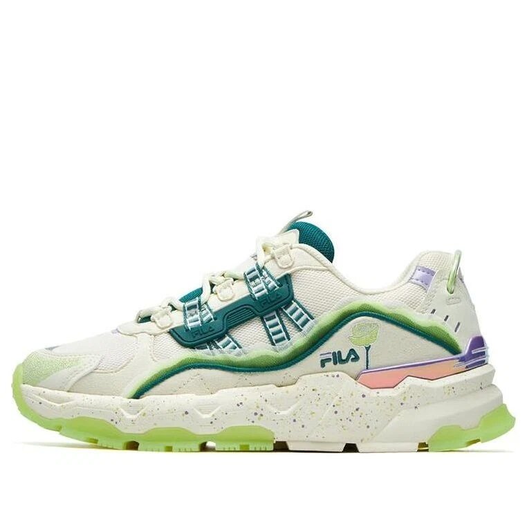 Baskets Disruptor Low « Blanc Vert »
