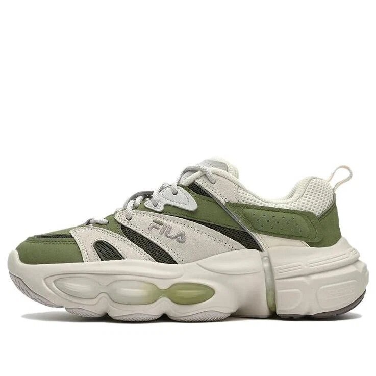Baskets Disruptor Low « Blanc Vert »