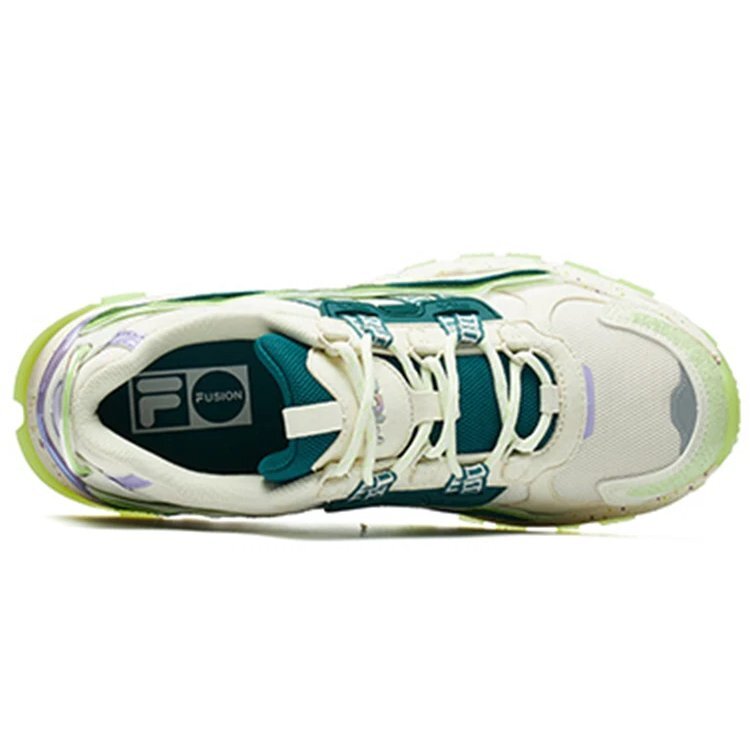Baskets Disruptor Low « Blanc Vert »