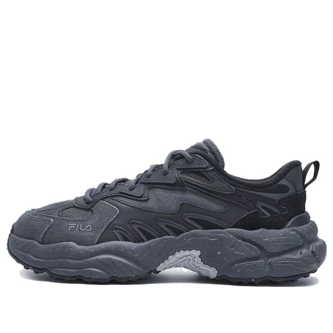 Baskets FERN « Gris Noir »