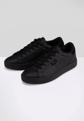 Baskets Fila Lusso pour femme, noires