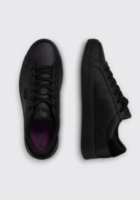 Baskets Fila Lusso pour femme, noires