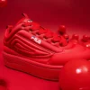 Baskets Fila Superbubble rouges