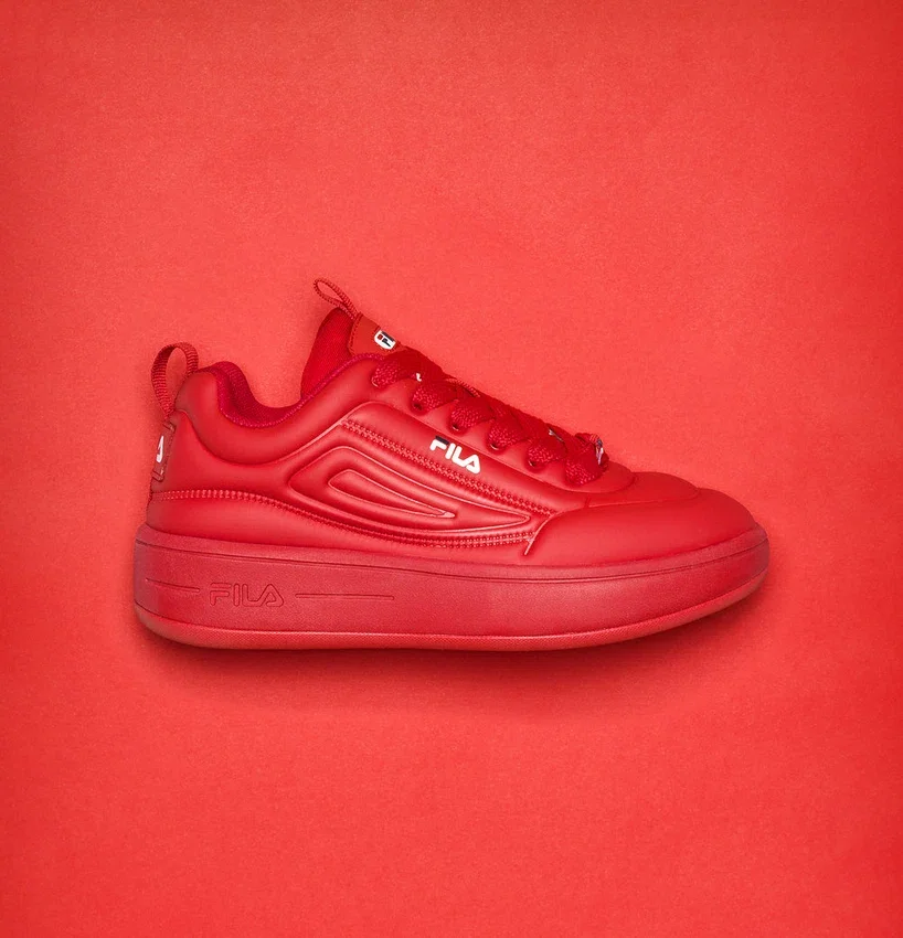 Baskets Fila Superbubble rouges