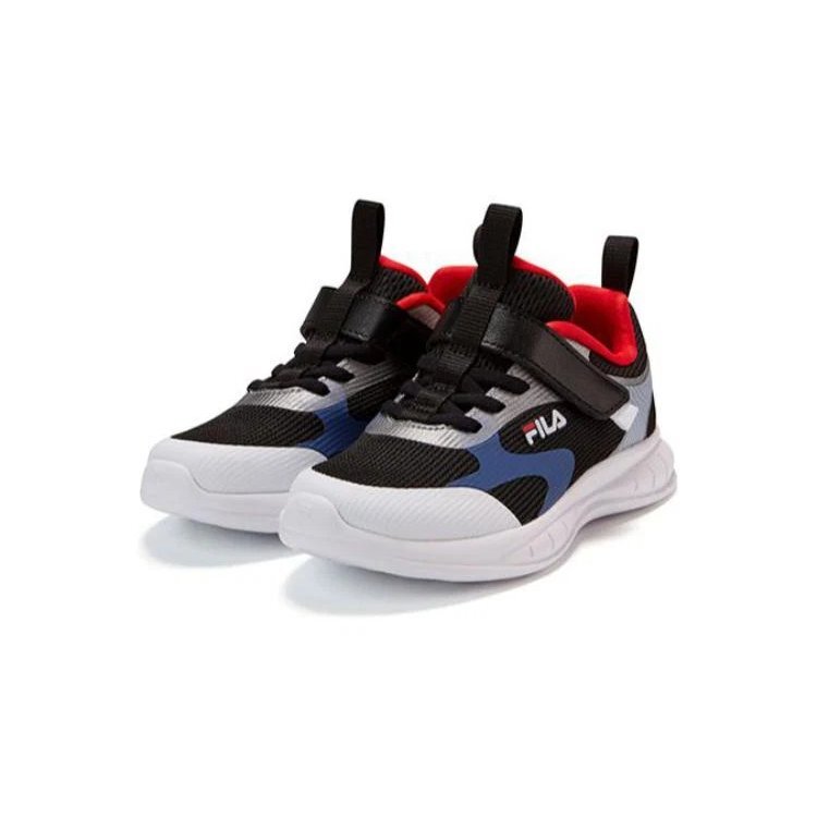 Baskets FIT « Noir Argent Rouge »