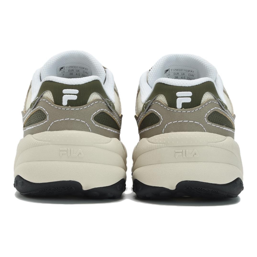Baskets Flash « Cream White Green »