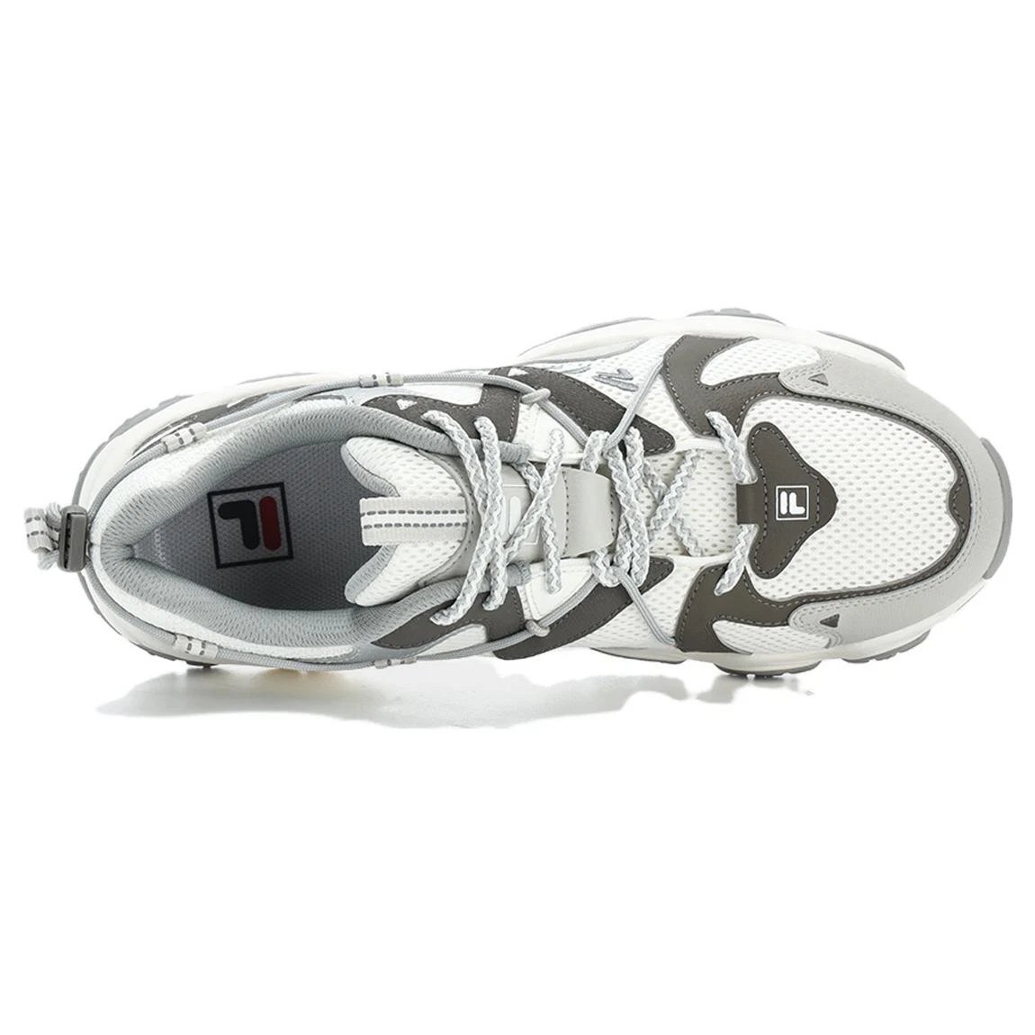 Baskets Fluid 4 « Blanc Gris Argent »