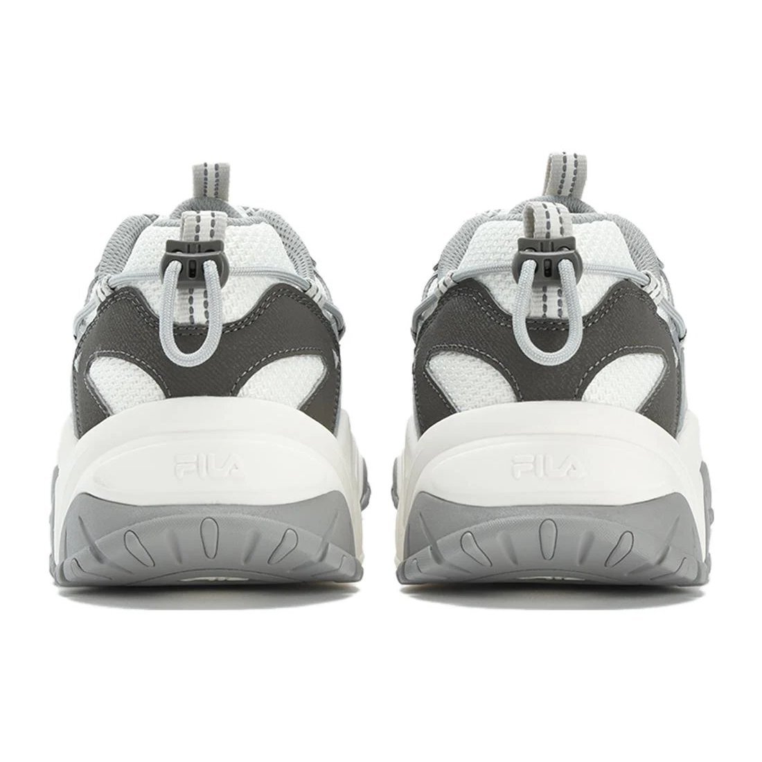 Baskets Fluid 4 « Blanc Gris Argent »