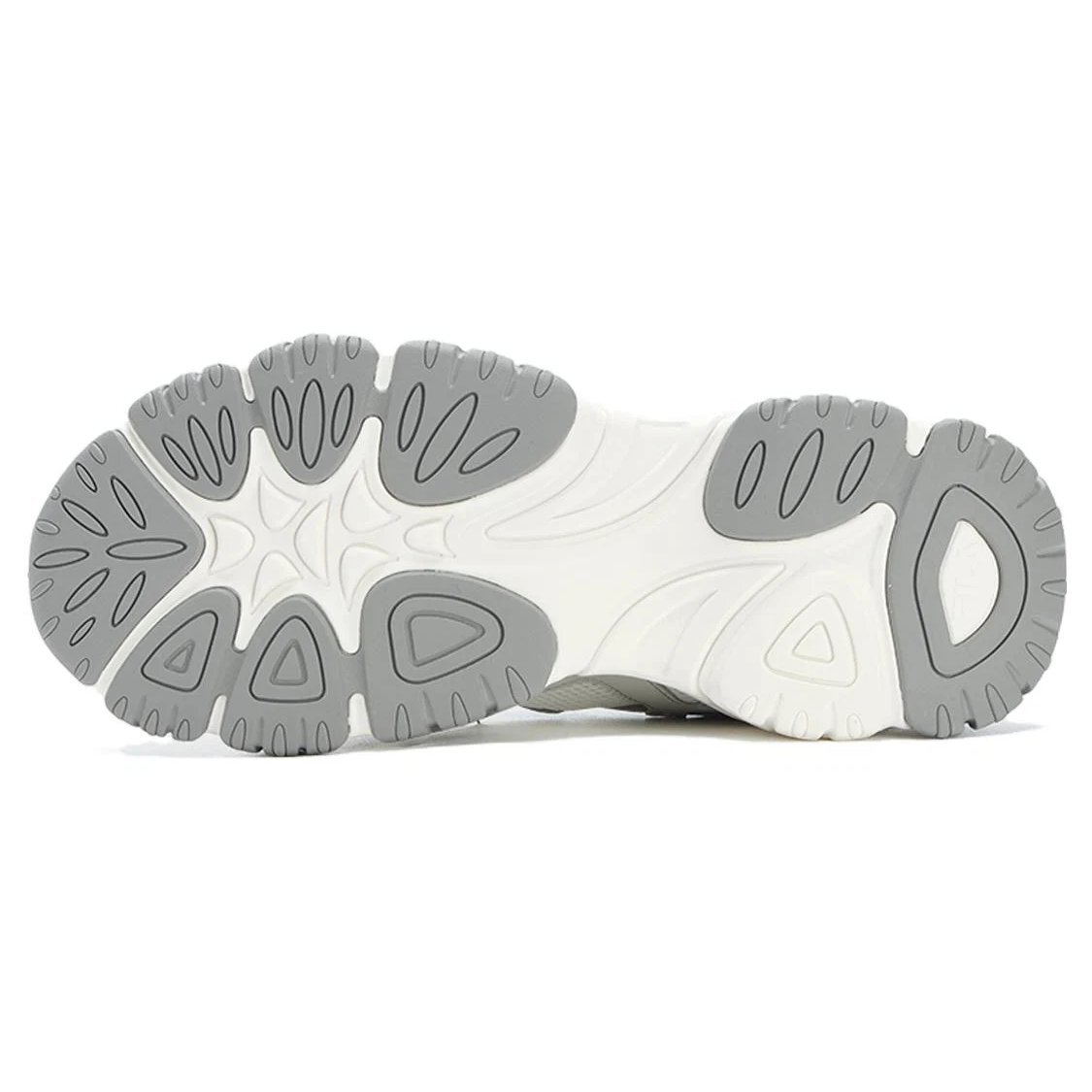 Baskets Fluid 4 « Blanc Gris Argent »