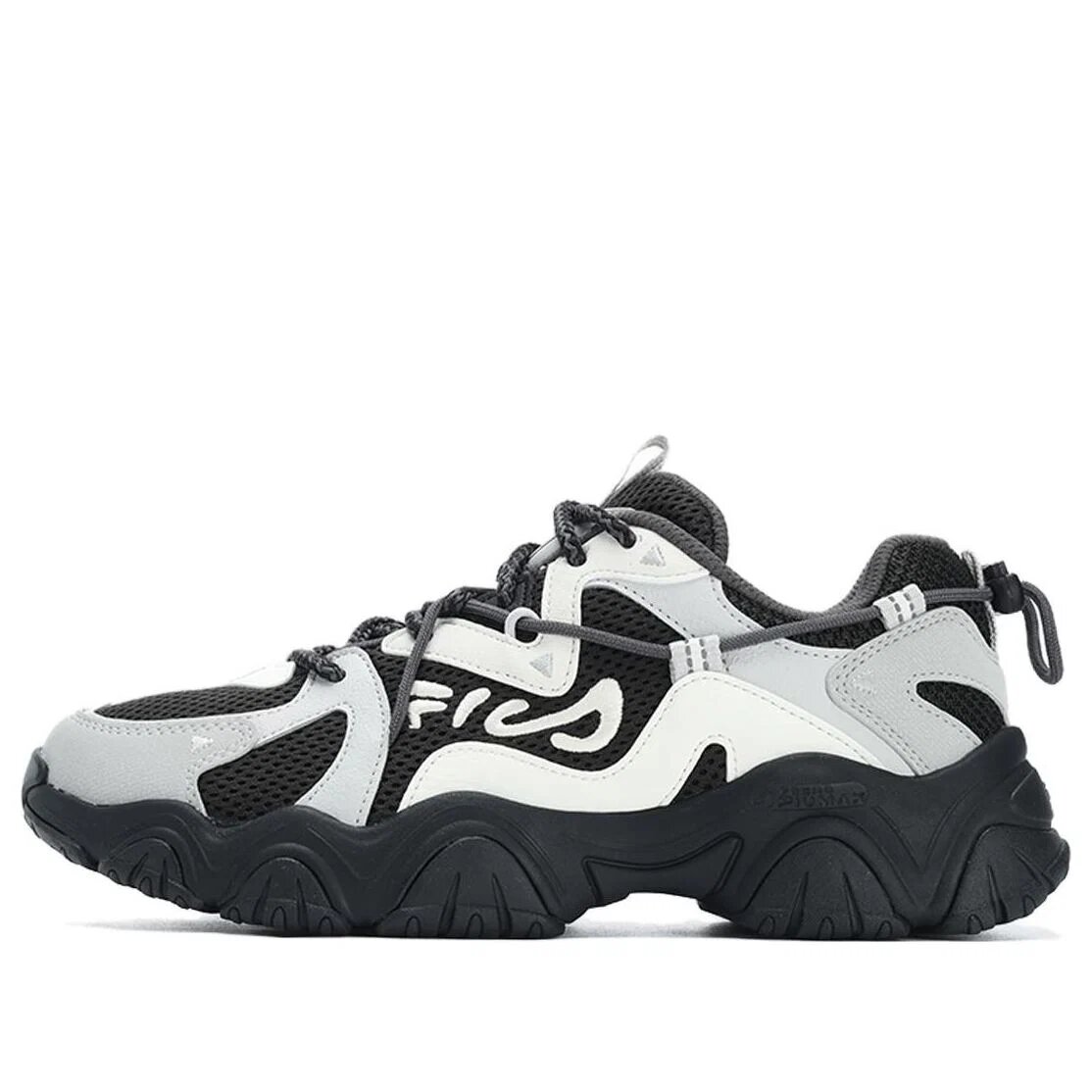Baskets Fluid 4 « Noir Gris Blanc »
