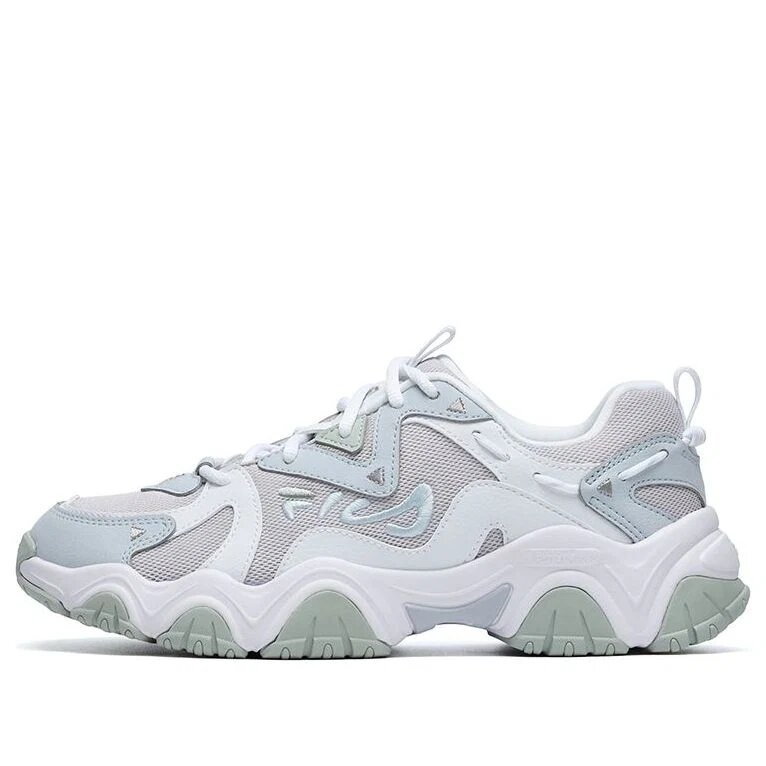 Baskets Fluid 4 « White Blue Green »