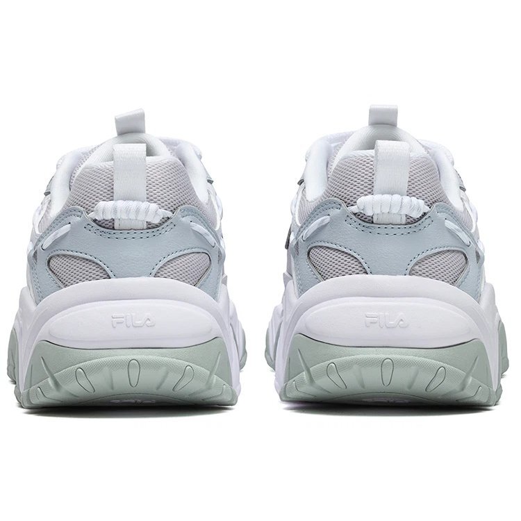 Baskets Fluid 4 « White Blue Green »