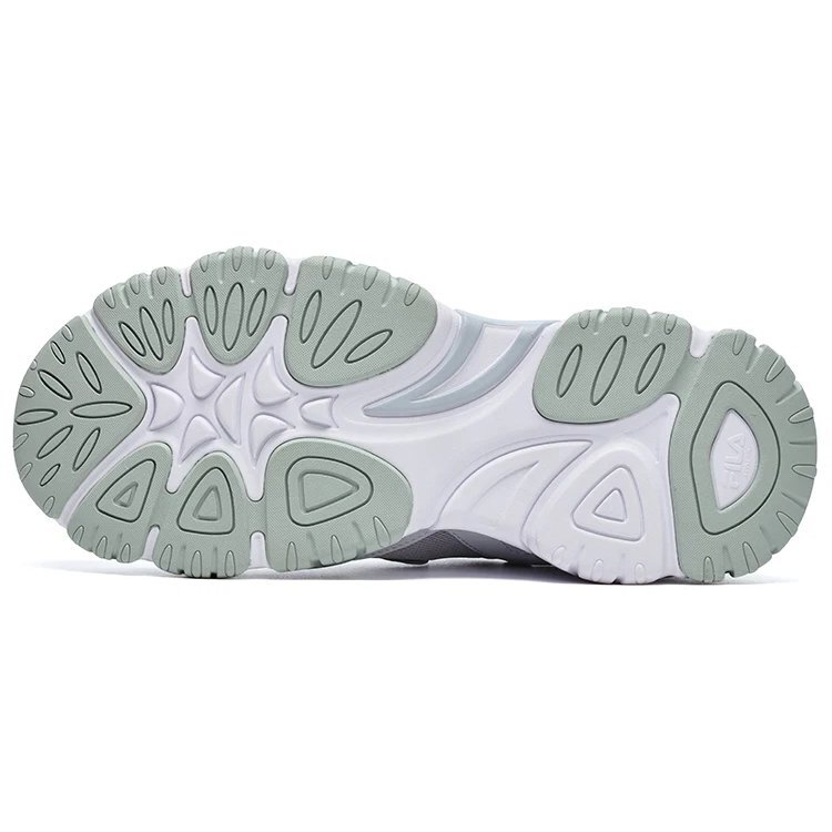Baskets Fluid 4 « White Blue Green »
