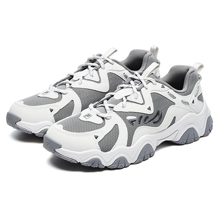 Baskets Fluid 4 « White Grey »