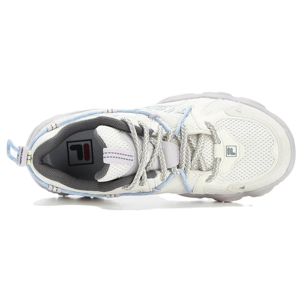 Baskets Fluid 4 « White Grey »