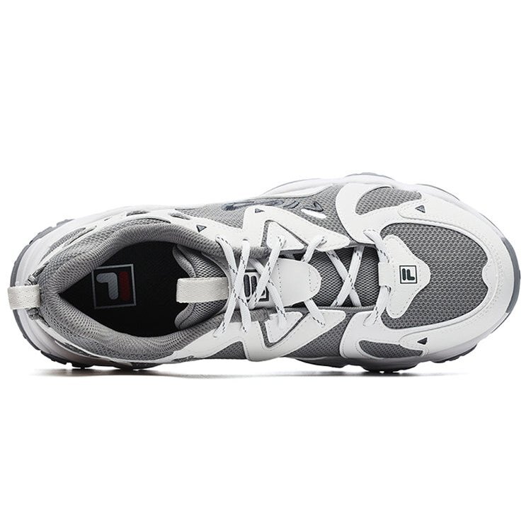 Baskets Fluid 4 « White Grey »