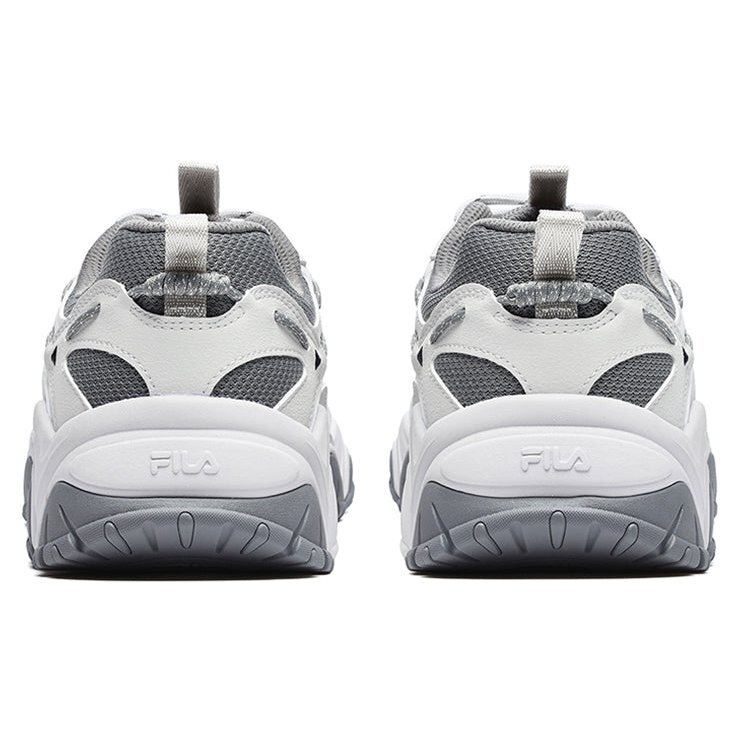 Baskets Fluid 4 « White Grey »
