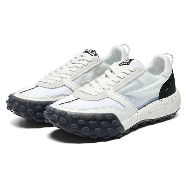 Baskets Gara Chunky « Blanc Noir »