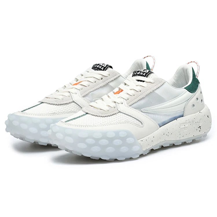 Baskets Gara Chunky « Blanc Vert »