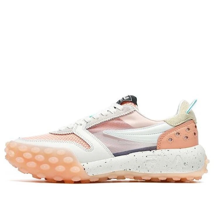 Baskets Gara Chunky « Rose Blanc »