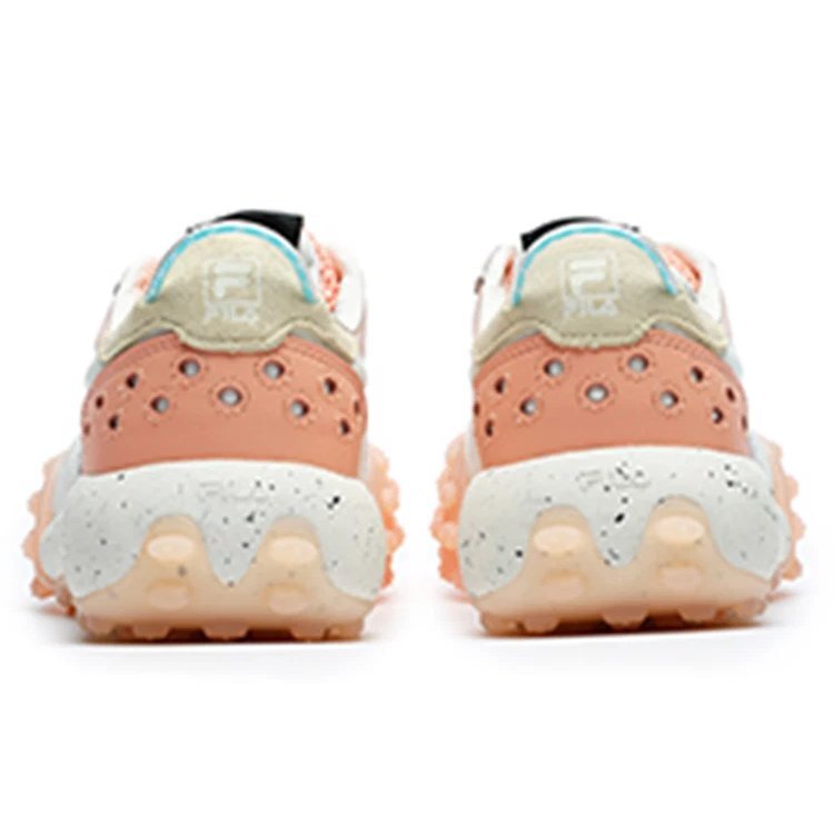 Baskets Gara Chunky « Rose Blanc »