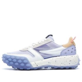 Baskets Gara Chunky « Violet Blanc »