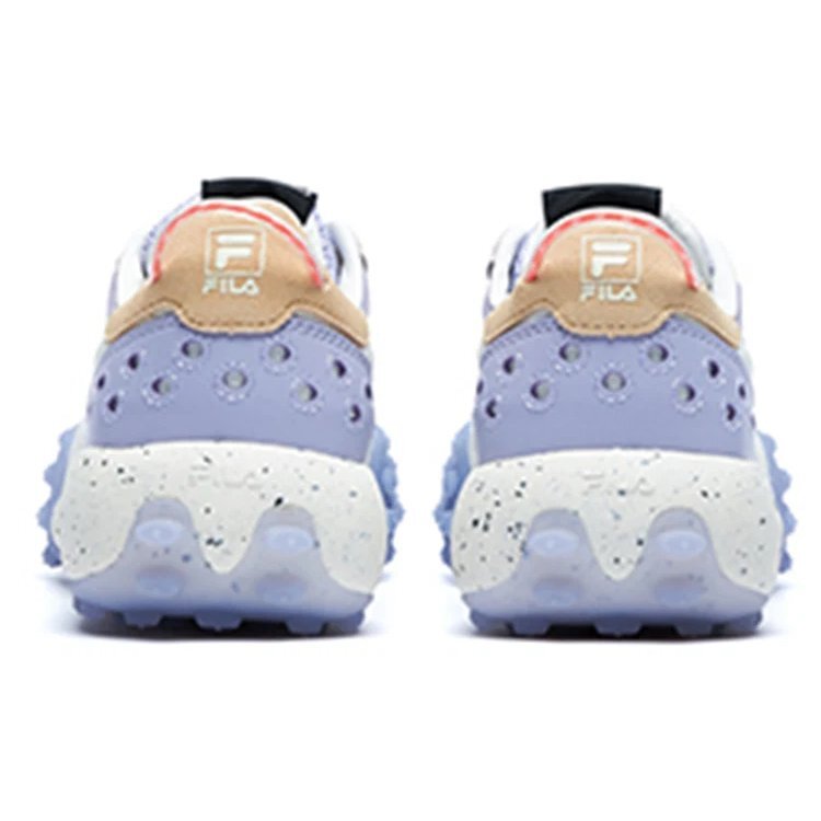 Baskets Gara Chunky « Violet Blanc »