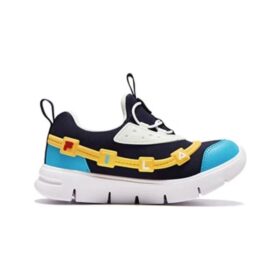 Baskets GGUMI « Noir Bleu Jaune »