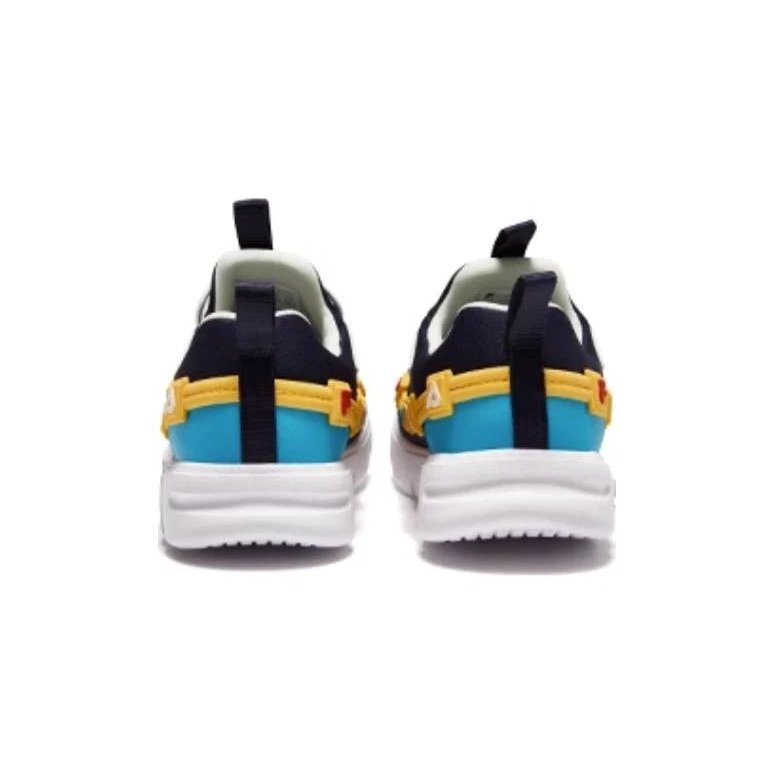 Baskets GGUMI « Noir Bleu Jaune »