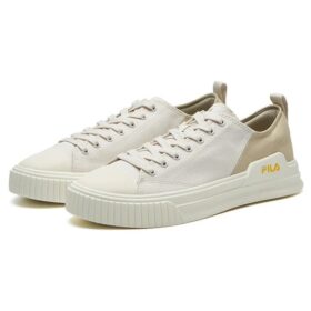 Baskets Heritage-FHT Light Beige/Jaune