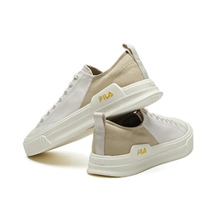 Baskets Heritage-FHT Light Beige/Jaune